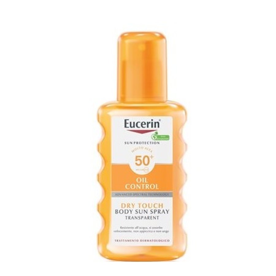 Eucerin  Solare Pelli Sensibili SPF50 Lozione Trasparente Spray 200 ml