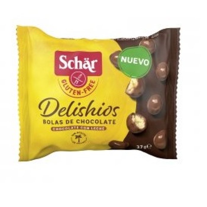 Schar Delishios Snack Al Cioccolato Al Latte Senza Glutine 37 Grammi 