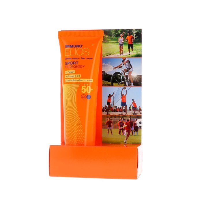 Immuno Elios crema sport SPF50+ - crema solare sportiva alta protezione