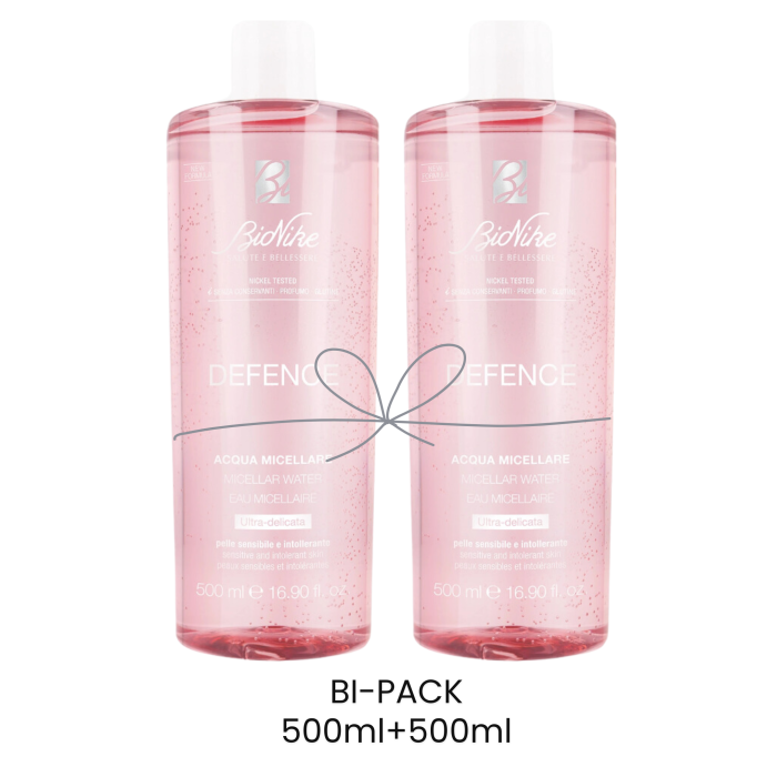 Bionike Defence Acqua Micellare 500ml+500ml Bi-Pack