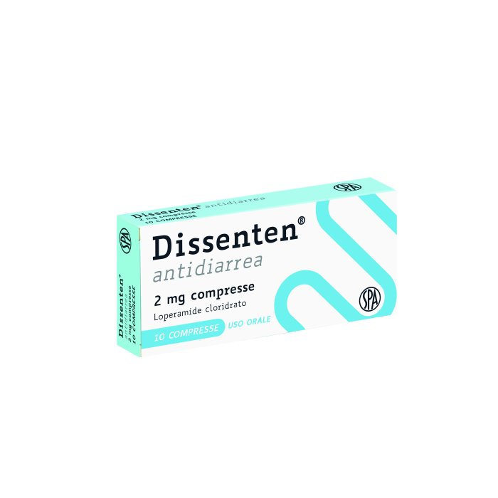 Dissenten 2 mg  Antidiarrea 10 Compresse