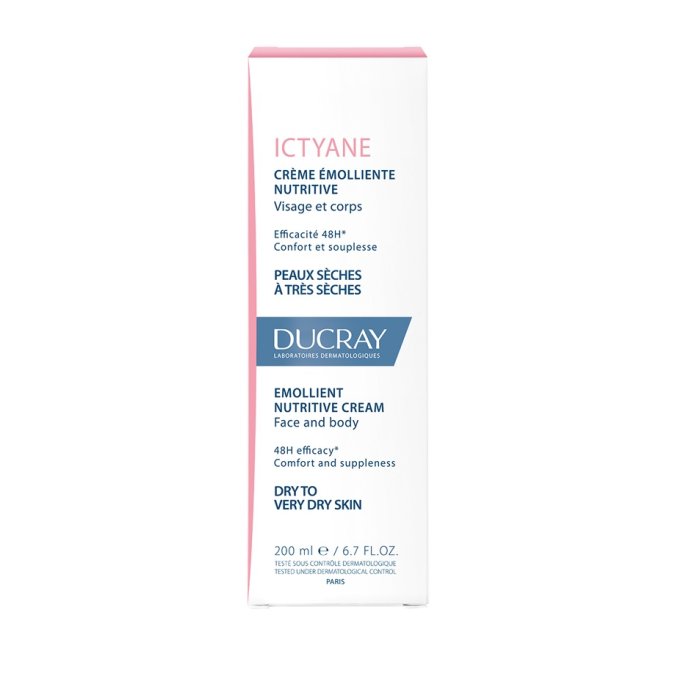 Ducray Ictyane Crema Emolliente Nutritiva 200ml