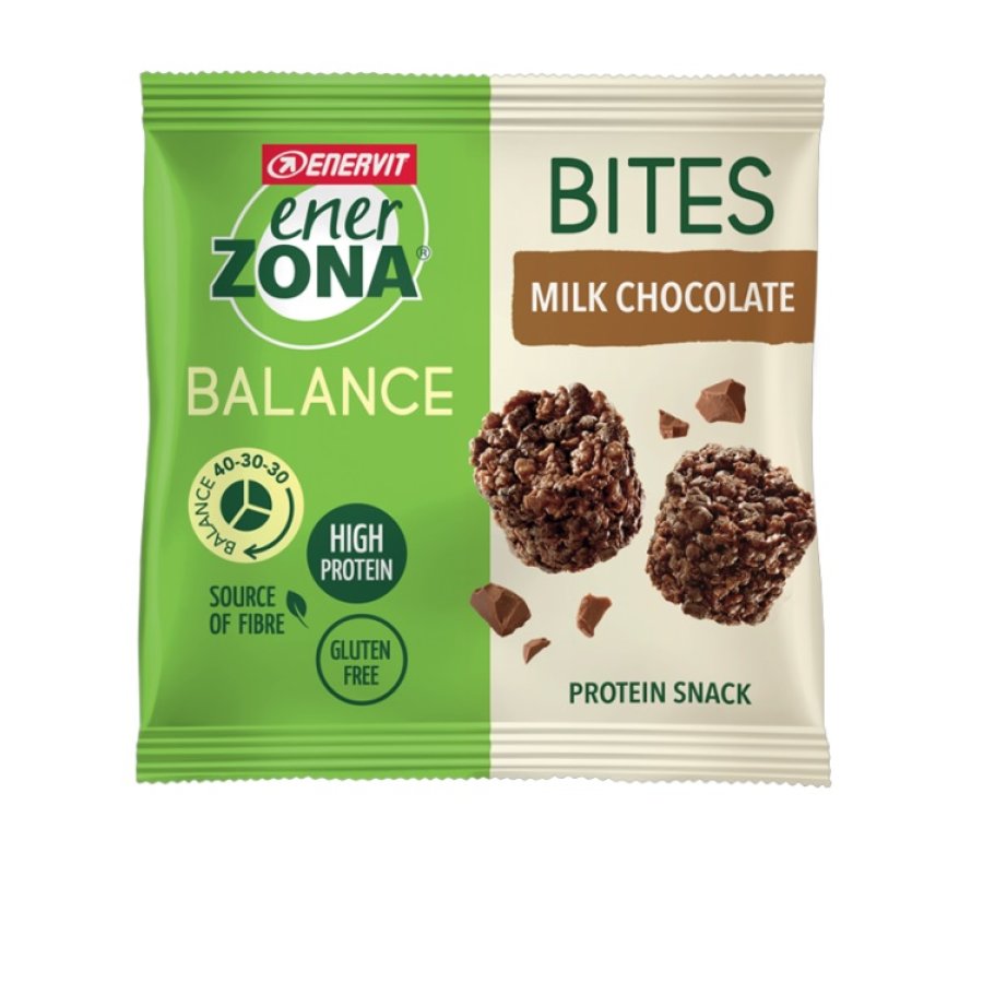 EnerZona Dieta a ZONA Bites Milk Choco Cioccolato Latte 40-30-30 5 bustine EnerZona Dieta a ZONA Bites Milk Choco Cioccolato Latte 40-30-30 5 bustine