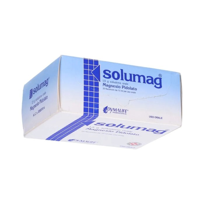 Solumag 1,5g Magnesio Pidolato Soluzione Orale, 20 flaconcini