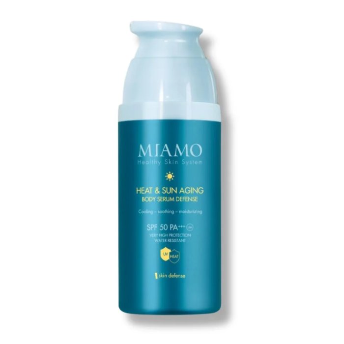 Miamo Heat & Sun Aging Body Serum Defense siero solare corpo SPF 50 PA+++ 100 ml