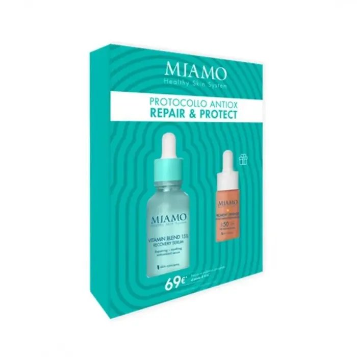 Miamo Protocollo Antiox Booster Siero Vitamin Blend 15% 30ml + Siero Pigment Defense 10ml