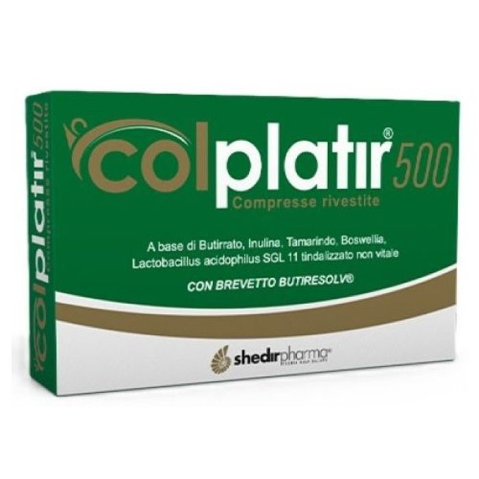 Colplatir 500 integratore per il benessere intestinale 30 compresse