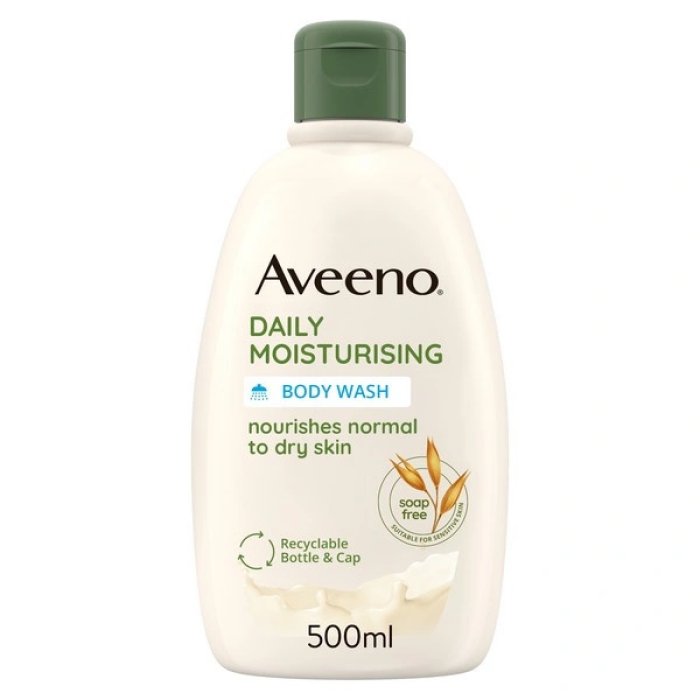 Aveeno Daily Moisturising Bagno doccia per pelli sensibili 500 ml