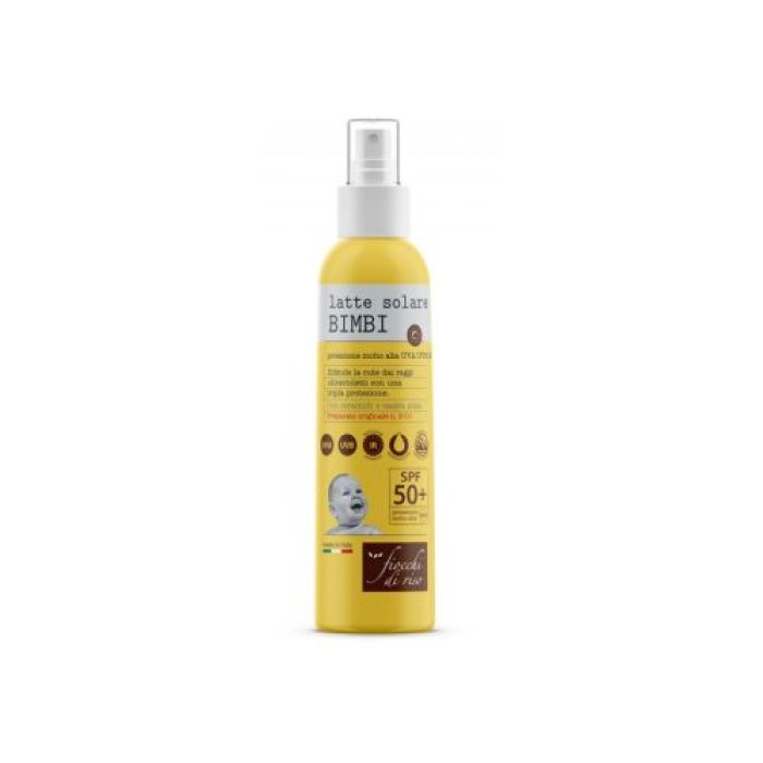Fiocchi di Riso Latte Solare SPF50+ per Bambini Spray, 140ml