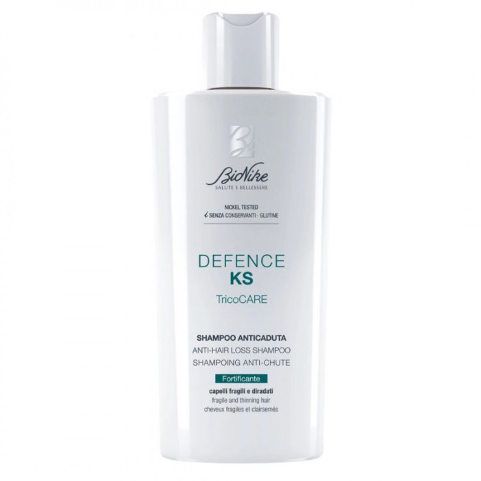  Defence KS Shampoo Anticaduta Hair Rinforzante Capelli Fragili 200 ml