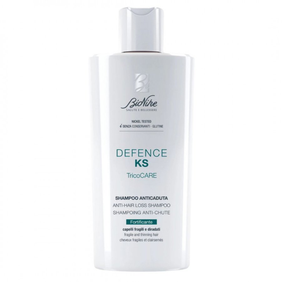  Defence KS Shampoo Anticaduta Hair Rinforzante Capelli Fragili 200 ml