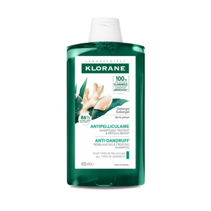 Klorane Shampoo Antiforfora alla Galanga – Trattante e Riequilibrante  400 ml