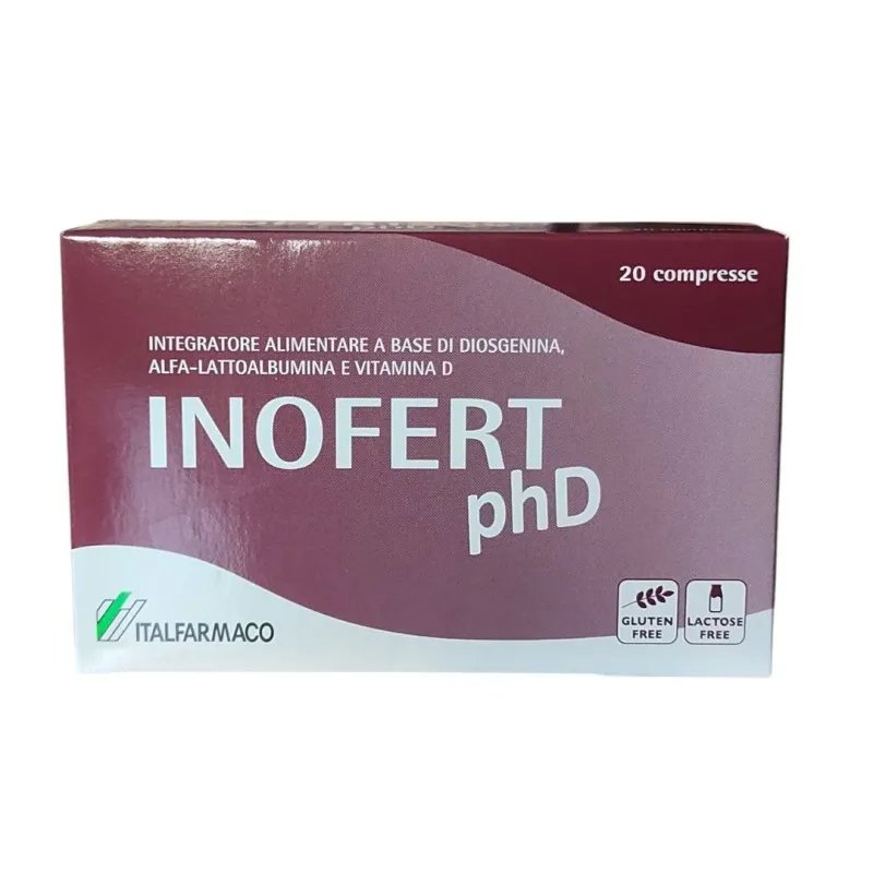 Inofert phD integratore ciclo e fertilità donna 20 compresse 