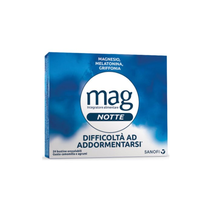Mag Notte Integratore di Vitamine e Minerali 24 Bustine Vitamine e Minerali