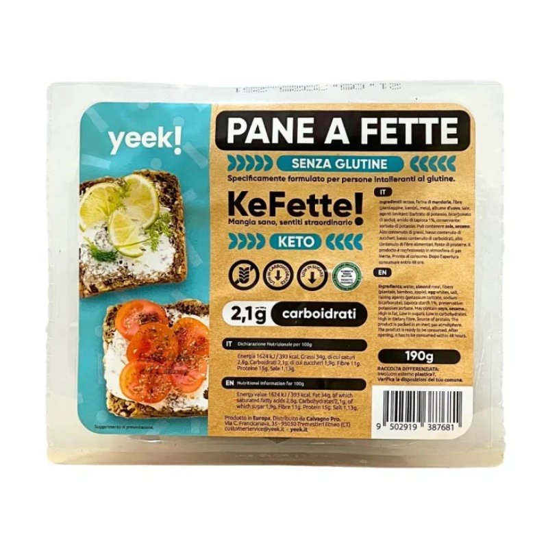 YEEK KE Pane a Fette 190g