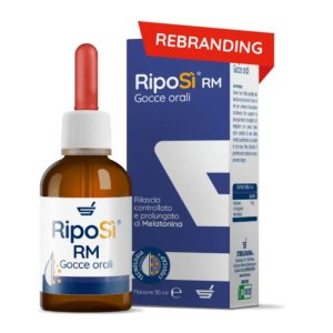 Riposì Rm Integratore per Sonno e Rilassamento Gocce Orali 30ml