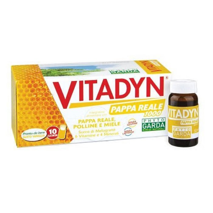 Vitadyn Pappa Reale integratore 10 flaconcini da 10 ml