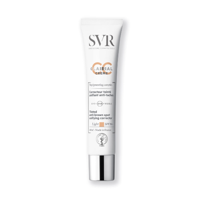 SVR Clairial - CC SPF50+ Light Crema Colorata Anti-Macchia Uniformante 40 ml