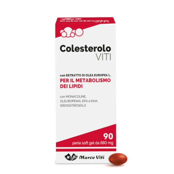 Colesterolo Viti 90 Perle Soft Gel da 680mg