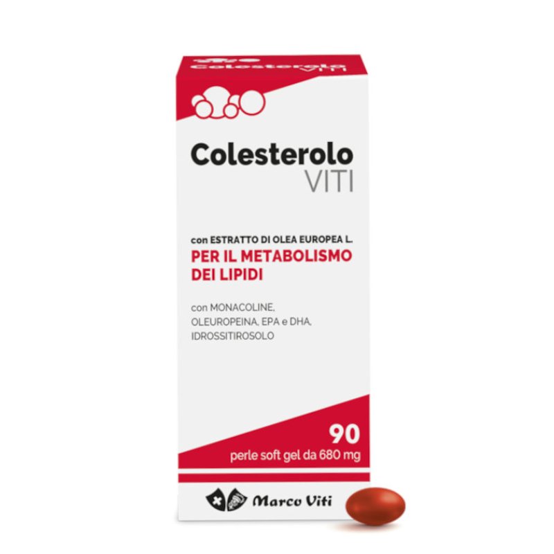 Colesterolo Viti 90 Perle Soft Gel da 680mg