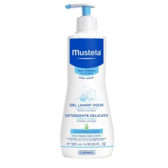 Lab.expanscience Italia Mustela Detergente Delicato 500 Ml Rosa O Blu