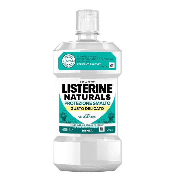 Listerine Igiene Orale Quotidiana Naturals Protezione Smalto 200 ml
