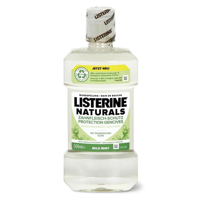 Listerine Igiene Orale Quotidiana Naturals Protezione Gengive 200 ml