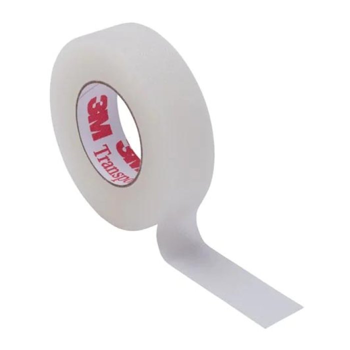 3M Tecnologia nella Salute Medicazioni e Bende Cerotto Transpore 1,25 x 500 cm Ricarica