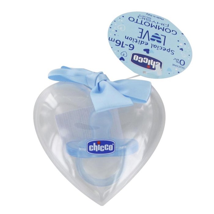 Chicco Artsana PhysioForma® Succhietto Gommottino in Silicone 6-16 mesi Fan Love Special Ed