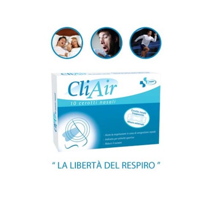 Budetta Farma Prodotti per Igiene Nasale CliAir Cerottini Nasali 30 pezzi