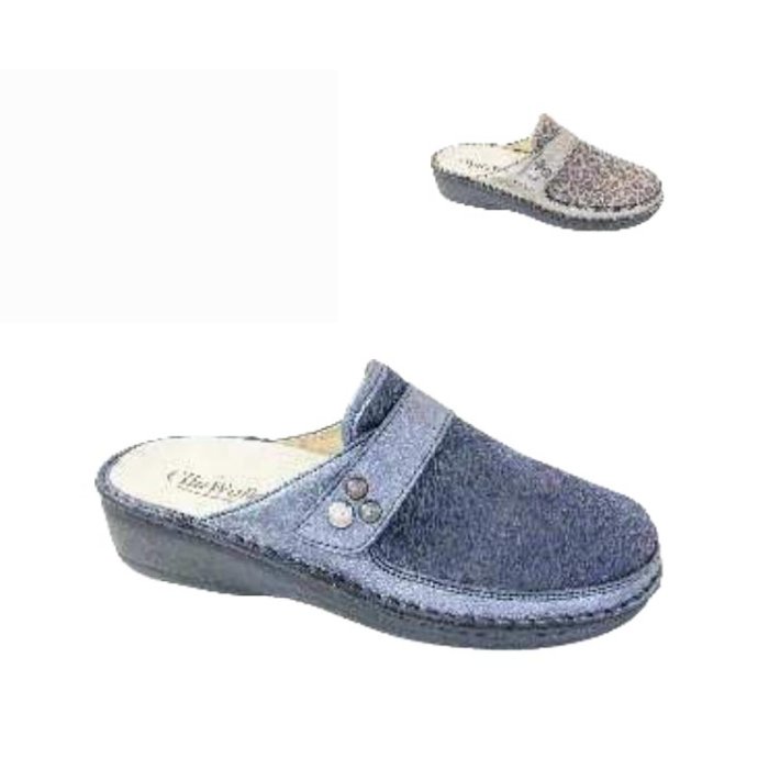 Budetta Farma Brand Cliawalk Linea Estraibile Modello 438 Colore Blu Numero 37