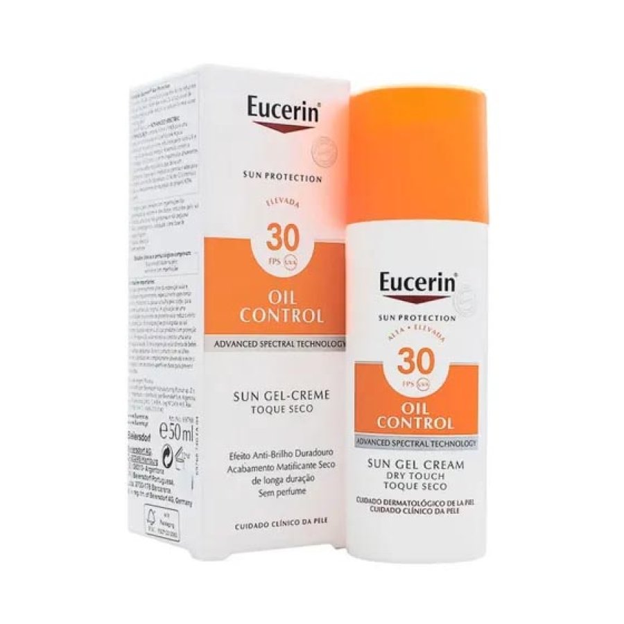 Eucerin Sun Protezione Solare Gel Crema Dry Touch SPF30 Pelli Sensibili 200 ml Eucerin Sun Protezione Solare Gel Crema Dry Touch SPF30 Pelli Sensibili 200 ml