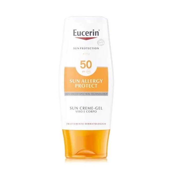 Eucerin Sun Protezione Solare Gel Crema Dry Touch SPF50+ Pelli Sensibili 200 ml