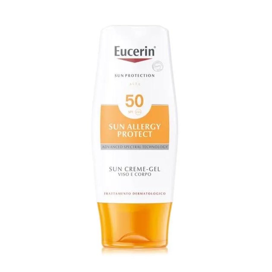 Eucerin Sun Protezione Solare Gel Crema Dry Touch SPF50+ Pelli Sensibili 200 ml Eucerin Sun Protezione Solare Gel Crema Dry Touch SPF50+ Pelli Sensibili 200 ml