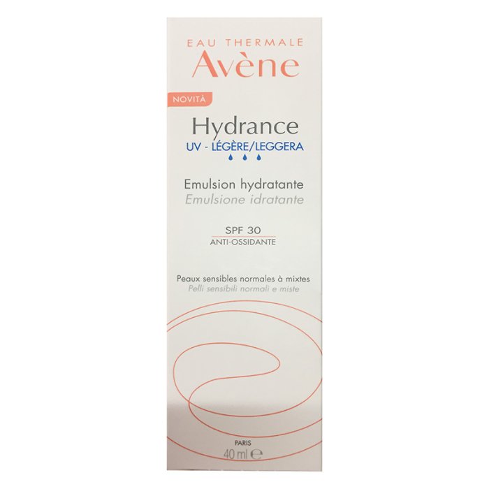 Avene Hydrance UV Legere Crema Idratante Pelli  Normali e Miste 40 ml