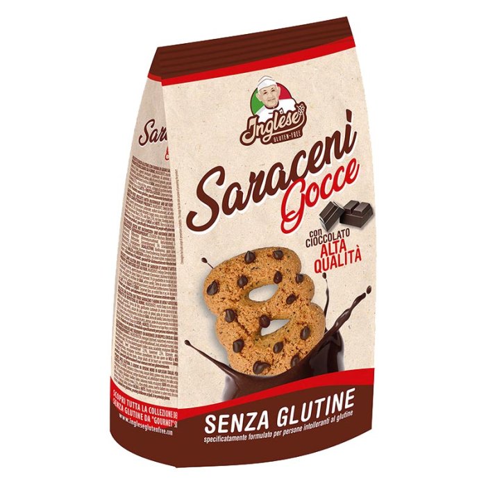 Gaia spa Inglese Alimenti senza Glutine Dolci e Snack Saraceni Gocce 300 g