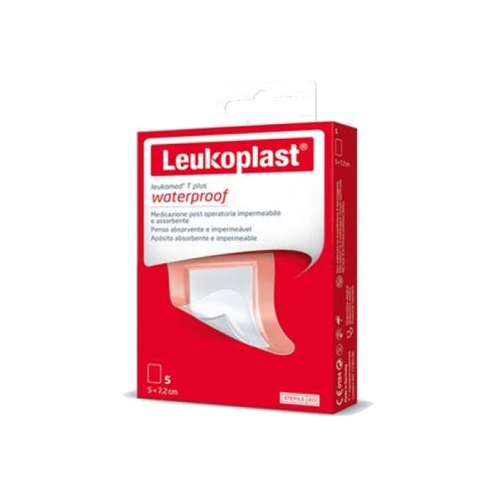 Essity  Linea Medicazioni Specializzate Leukomed Medic T-Plus 7,2 X 5 cm