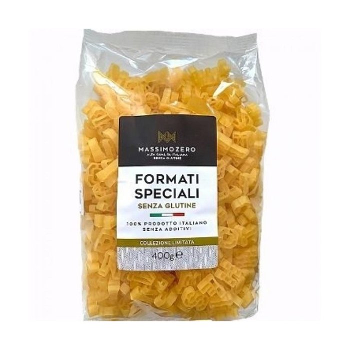 Massimo Zero Alimenti senza Glutine Formati Speciali Alfabeto 400 g