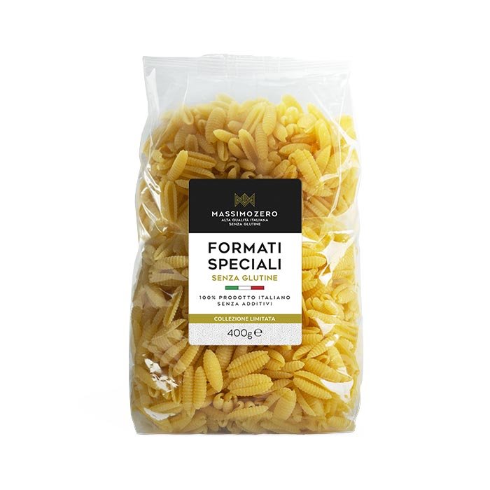 Massimo Zero Alimenti senza Glutine Gnocchetti Sardi Pasta Secca 400 g