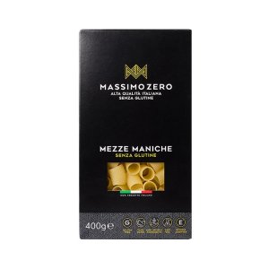 Massimo Zero Alimenti senza Glutine Mezze Maniche Pasta Secca 400 g