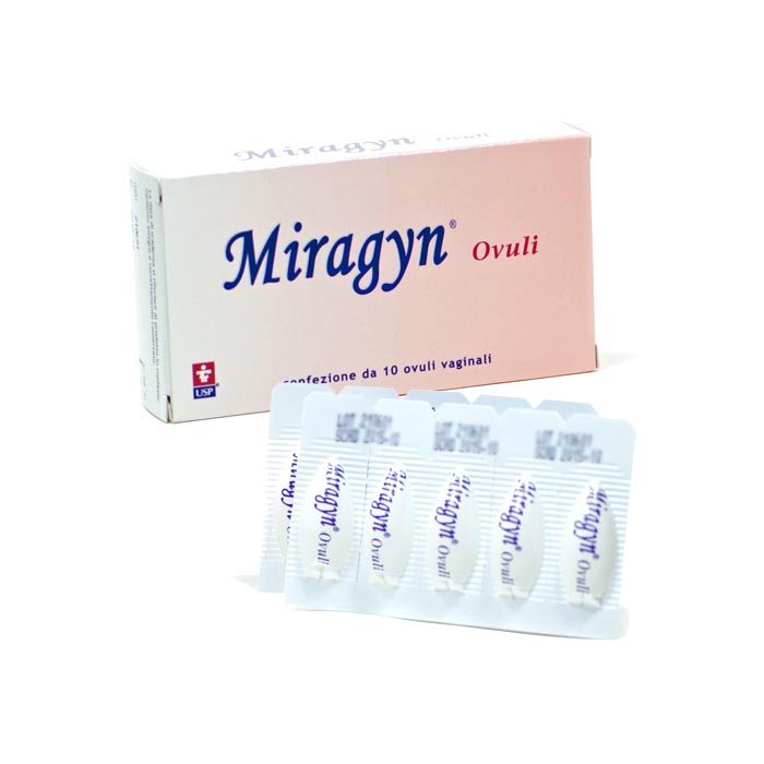 USP Supplementi per la Salute Miragyn Idratante Lubrificante 10 Ovuli Vaginali