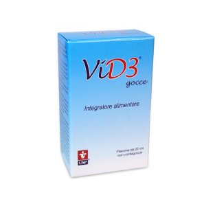 USP Supplementi per la Salute Vid3 Integratore Alimentare Vitamina D Gocce 20 ml