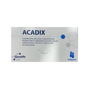 Genelife Integratori e Supplementi Acadix Integratore Alimentare Fermenti 10 Flaconcini da 10 ml