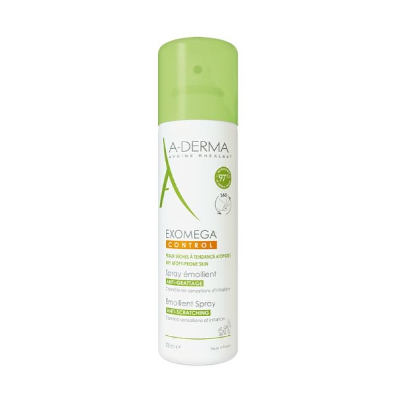 A-Derma Cosmetica del Benessere Exomega Control Spray Emolliente Calmante 200ml
