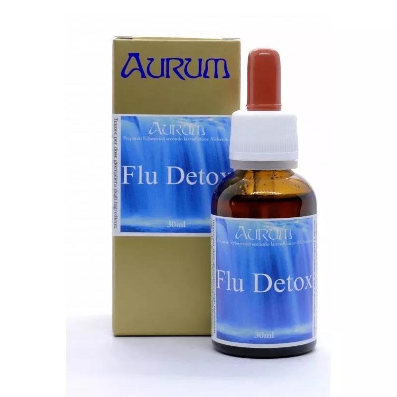 Aurum snc Laboratori Officinali Flu-Detox Preparato Erboristico Gocce 30 ml