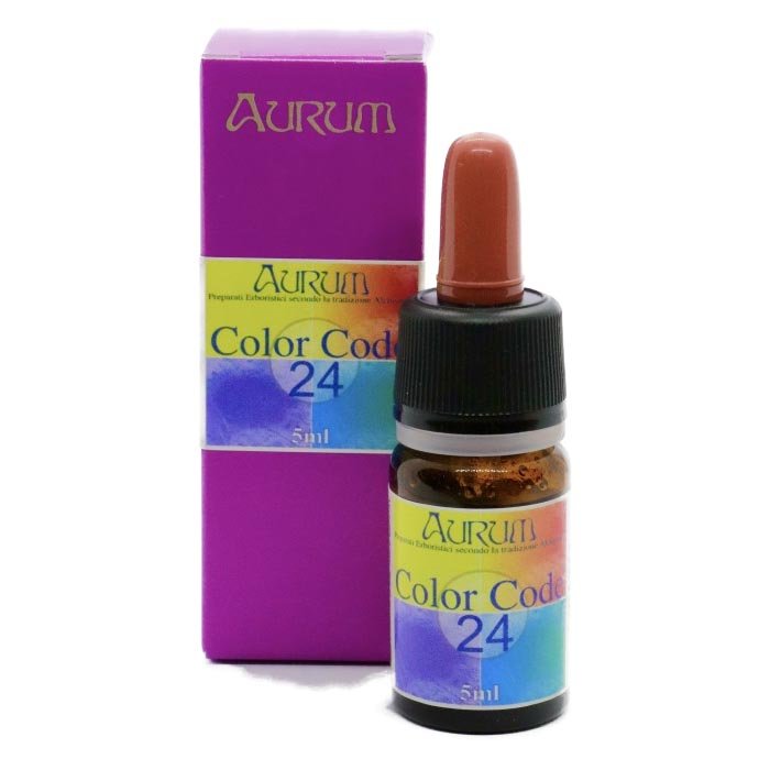 Aurum snc Laboratori Officinali Color Code 24 Preparato Erboristico Gocce 5 ml