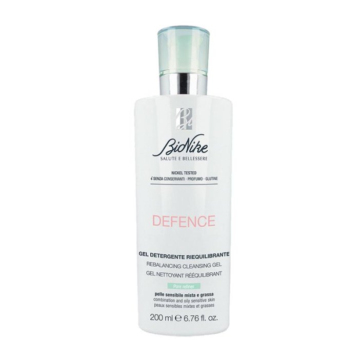 Bionike Defence Viso Trattamenti Base Gel Detergente Riequilibrante 200 ml