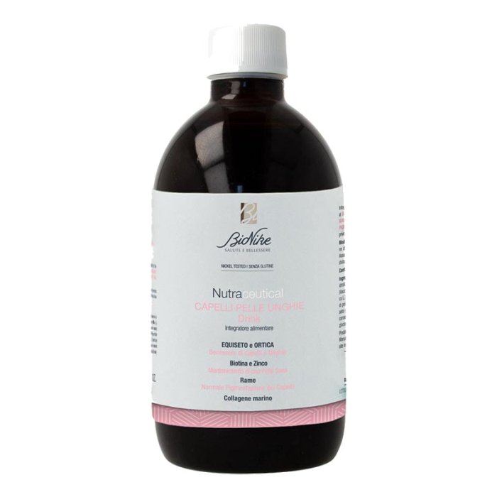 Bionike Internation Nutraceutical Capelli Pelle Unghie Integratore Alimentare 500 ml
