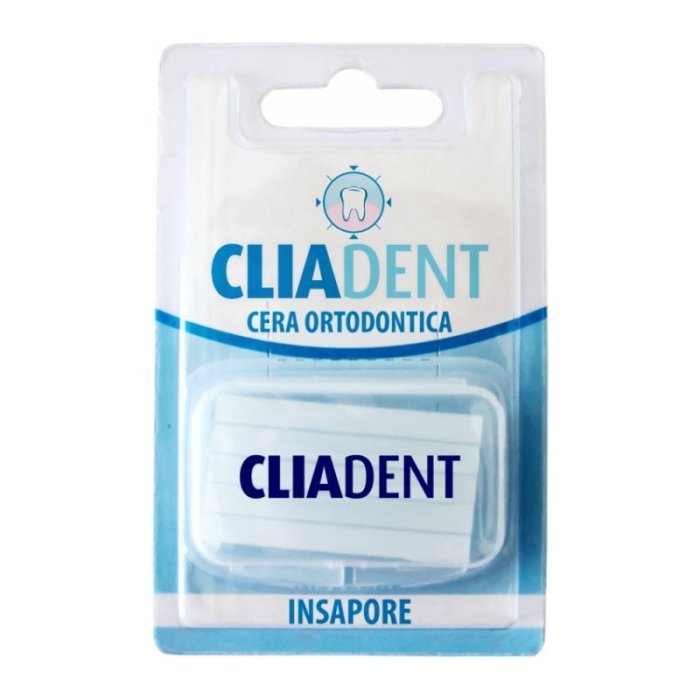 Budetta Farma Prodotti per Igiene Orale CliaDent Cera Ortodontica Insapore 5 Strips