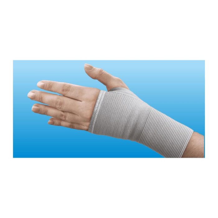 Budetta Farma CliaOrtho Prodotti Ortopedici Polsiera a Manopola Colore Grigio Taglia L